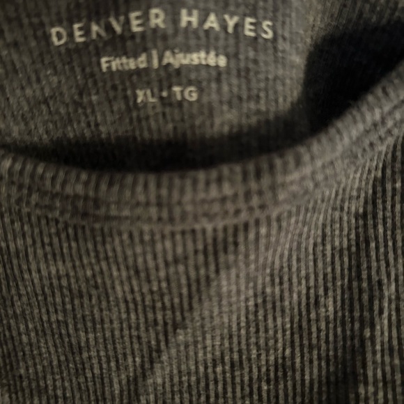 Denver Hayes xl grey top- black xl Life is Good Tank Tops - new or like new - Picture 4 of 10